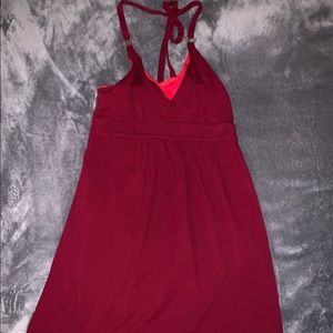 🆕 Victoria Secret Halter Top Maroon Dress